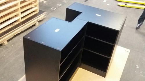 Shopfitting retail unit cabinets