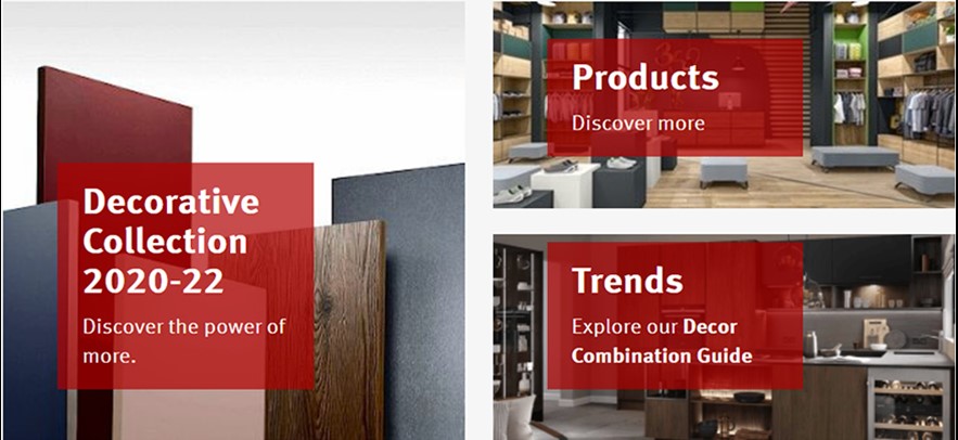 Online Egger decor collection 2020