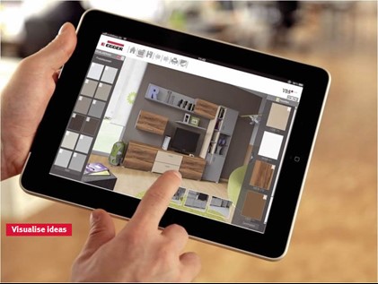 Egger Decor Visualisation tool